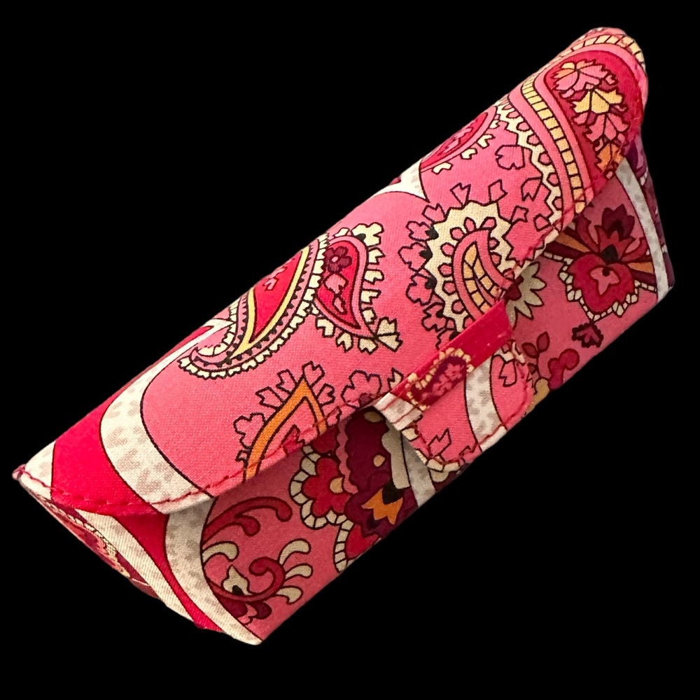 Vera Bradley “Rosy Posies” Eye Glass Case - Picture 2 of 5